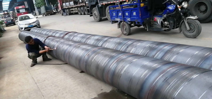 地埋输水管道用螺旋钢管