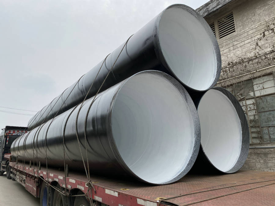 法兰焊接螺旋钢管